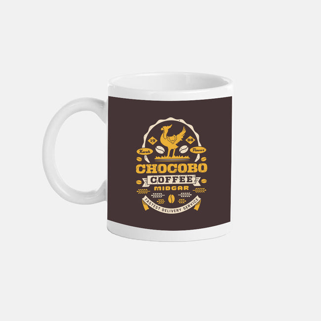 Chocobo Coffee Grunge-None-Mug-Drinkware-LAGELANTEE