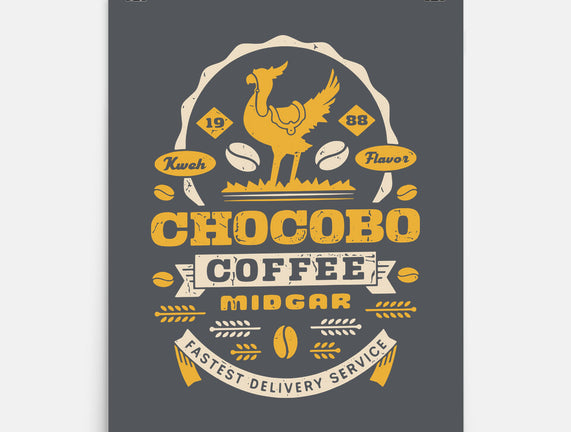 Chocobo Coffee Grunge