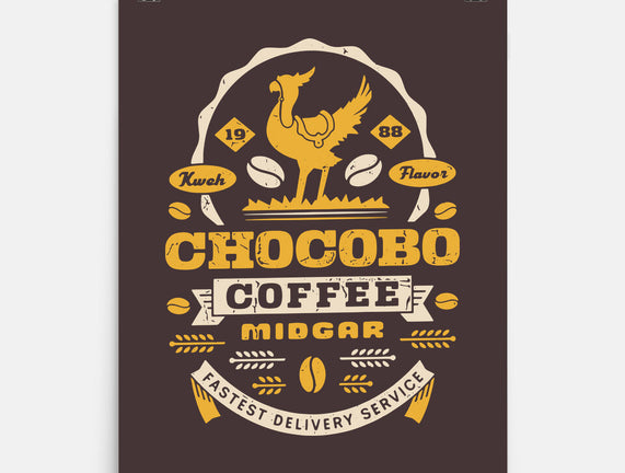 Chocobo Coffee Grunge