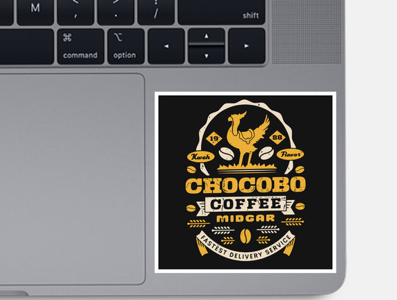 Chocobo Coffee Grunge