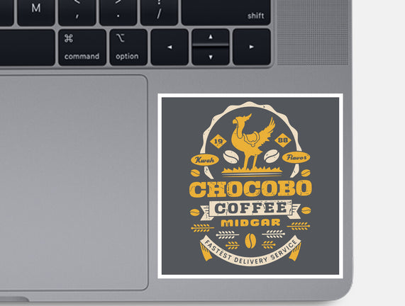 Chocobo Coffee Grunge