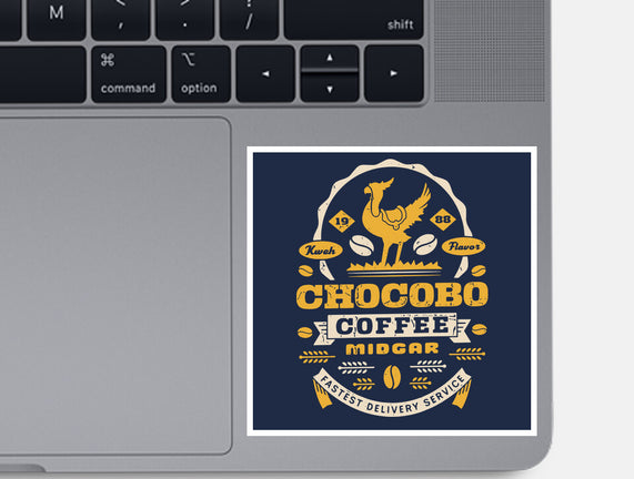 Chocobo Coffee Grunge