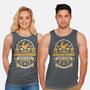 Chocobo Coffee Grunge-Unisex-Basic-Tank-LAGELANTEE