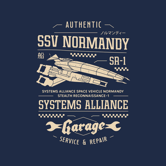 SSV Normandy Garage-None-Stretched-Canvas-LAGELANTEE