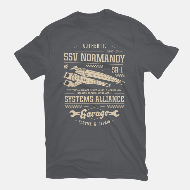 SSV Normandy Garage-Mens-Premium-Tee-LAGELANTEE