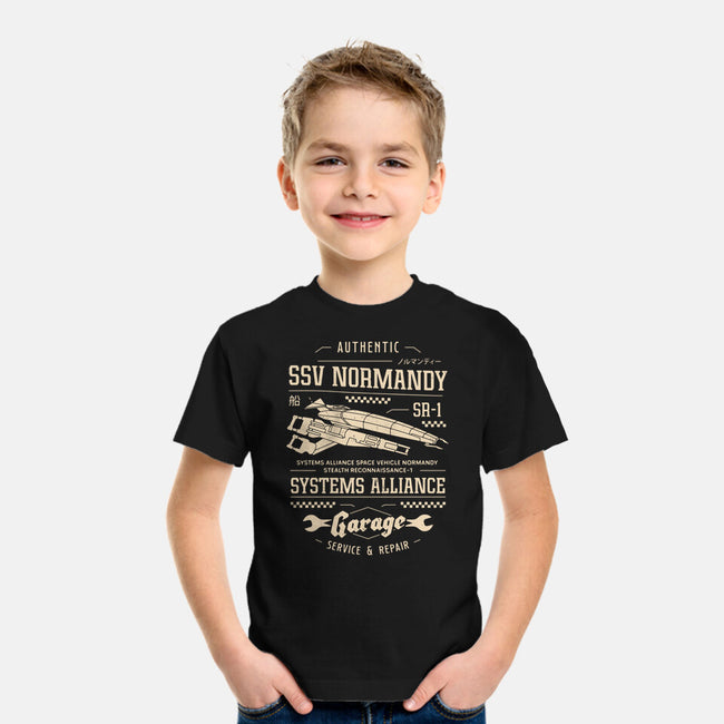 SSV Normandy Garage-Youth-Basic-Tee-LAGELANTEE