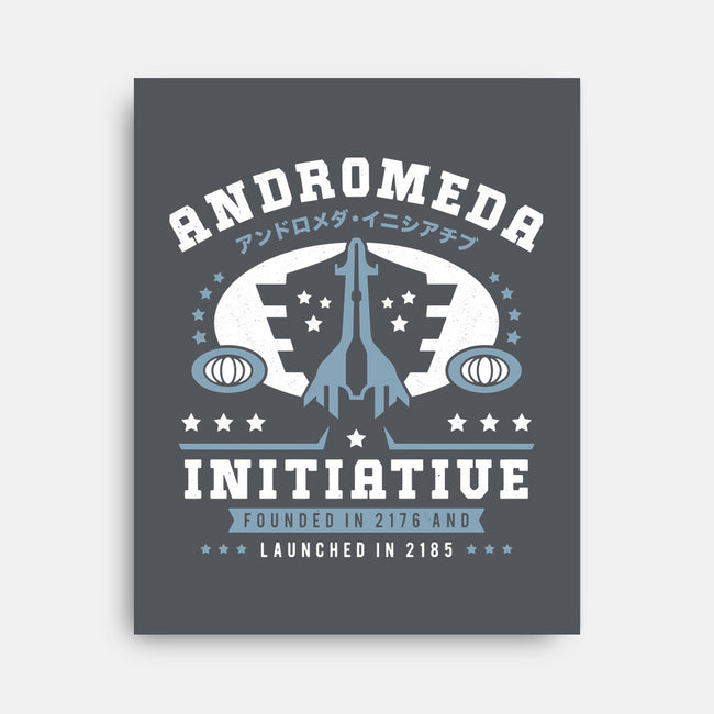 Andromeda Initiative Emblem-None-Stretched-Canvas-LAGELANTEE