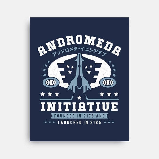 Andromeda Initiative Emblem-None-Stretched-Canvas-LAGELANTEE