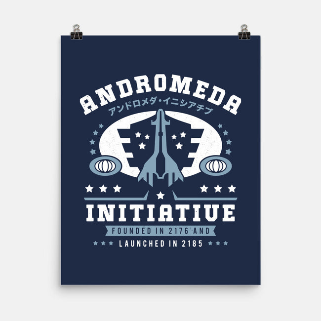 Andromeda Initiative Emblem-None-Matte-Poster-LAGELANTEE