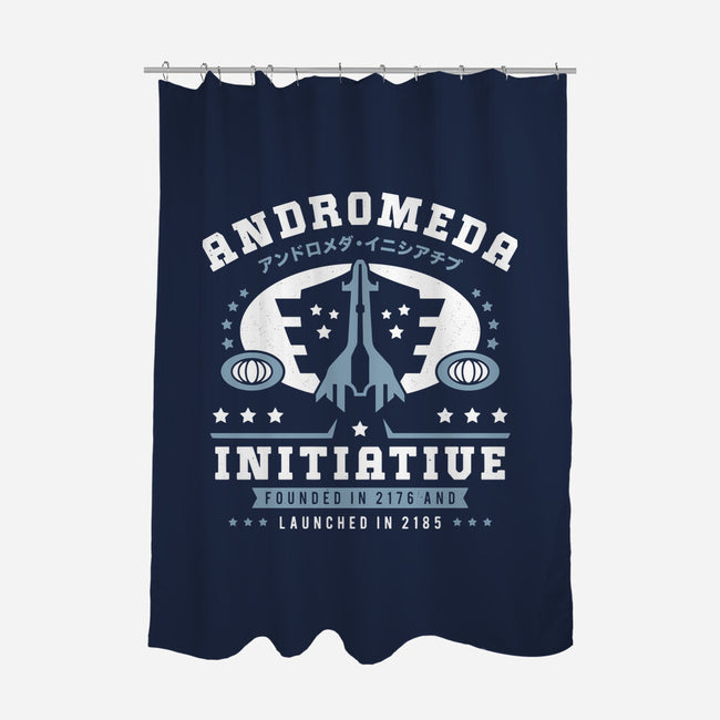 Andromeda Initiative Emblem-None-Polyester-Shower Curtain-LAGELANTEE