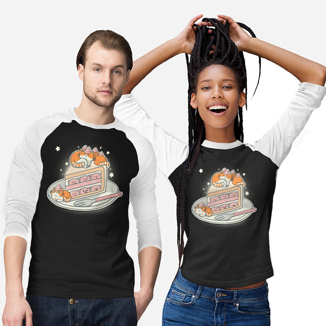 Kitty Cake-Unisex-Baseball-Tee-Freecheese