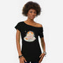 Kitty Cake-Womens-Off Shoulder-Tee-Freecheese