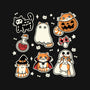 Meow Halloween-Unisex-Baseball-Tee-Freecheese