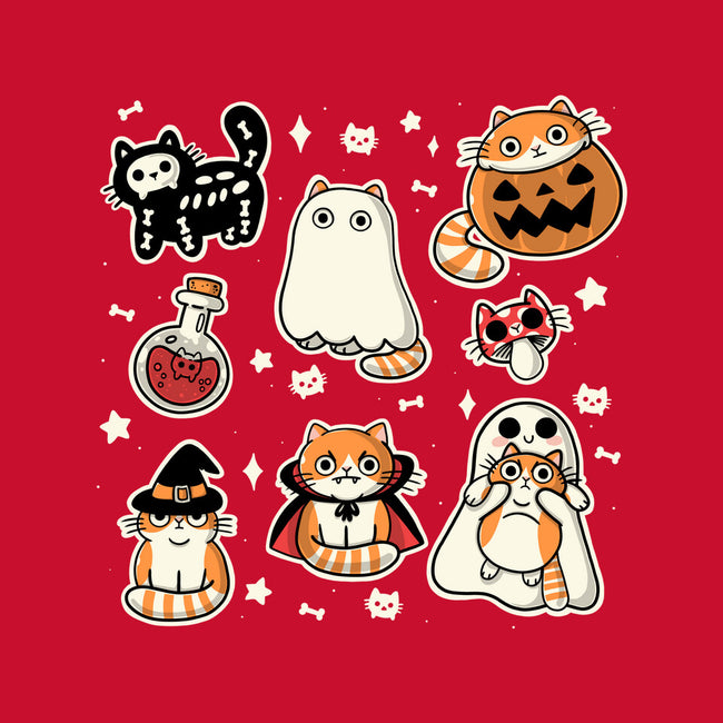 Meow Halloween-None-Fleece-Blanket-Freecheese