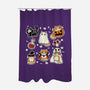 Meow Halloween-None-Polyester-Shower Curtain-Freecheese