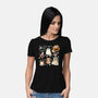 Meow Halloween-Womens-Basic-Tee-Freecheese