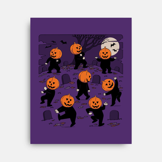 Halloween Dance-None-Stretched-Canvas-pigboom