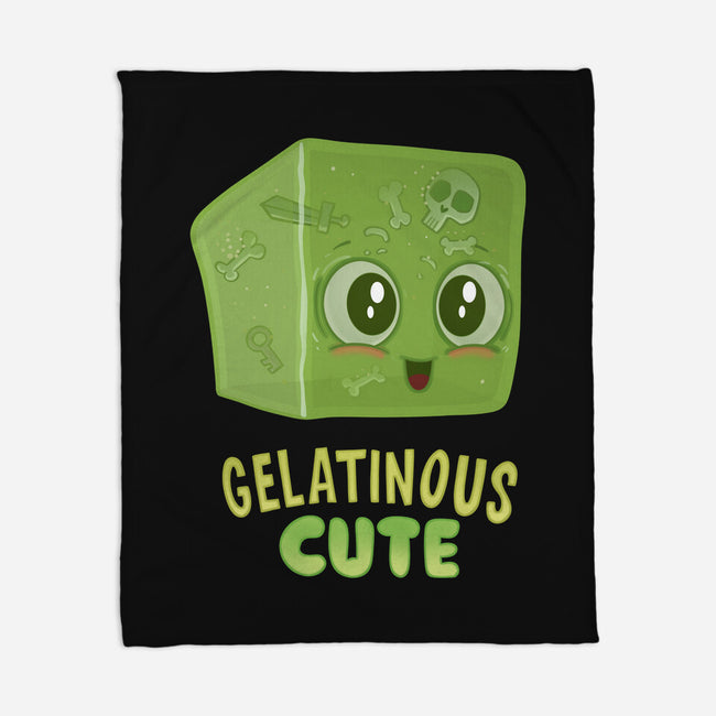 Gelatinous Cute-None-Fleece-Blanket-queenmob