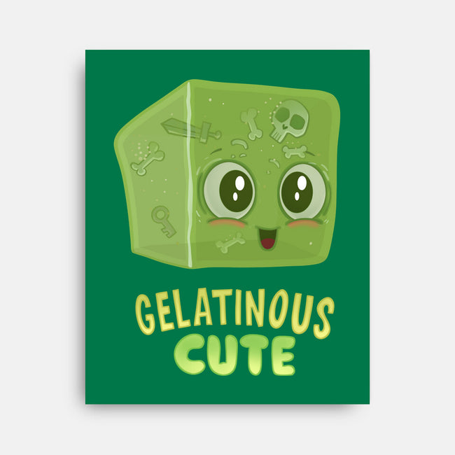 Gelatinous Cute-None-Stretched-Canvas-queenmob