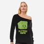 Gelatinous Cute-Womens-Off Shoulder-Sweatshirt-queenmob