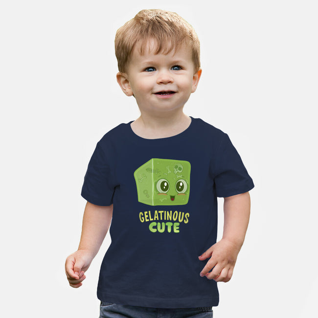 Gelatinous Cute-Baby-Basic-Tee-queenmob