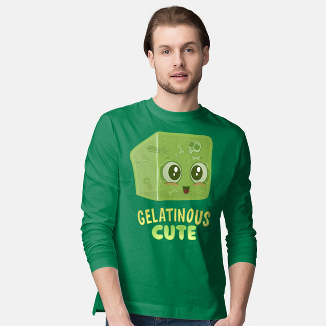 Gelatinous Cute-Mens-Long Sleeved-Tee-queenmob