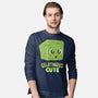 Gelatinous Cute-Mens-Long Sleeved-Tee-queenmob