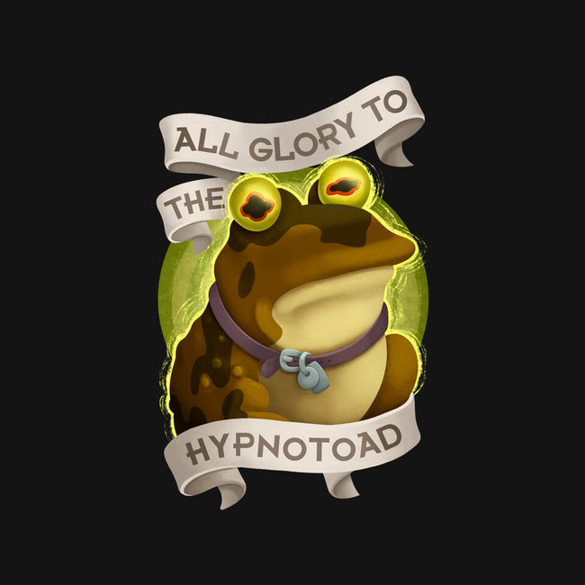 All Glory To The Hypnotoad-Womens-Off Shoulder-Sweatshirt-ChristaDoodles