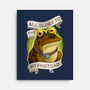 All Glory To The Hypnotoad-None-Stretched-Canvas-ChristaDoodles