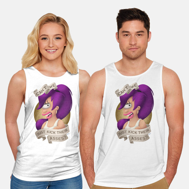 Can’t We Just-Unisex-Basic-Tank-ChristaDoodles