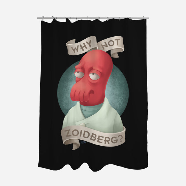 Why Not Zoidberg-None-Polyester-Shower Curtain-ChristaDoodles