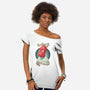 Why Not Zoidberg-Womens-Off Shoulder-Tee-ChristaDoodles