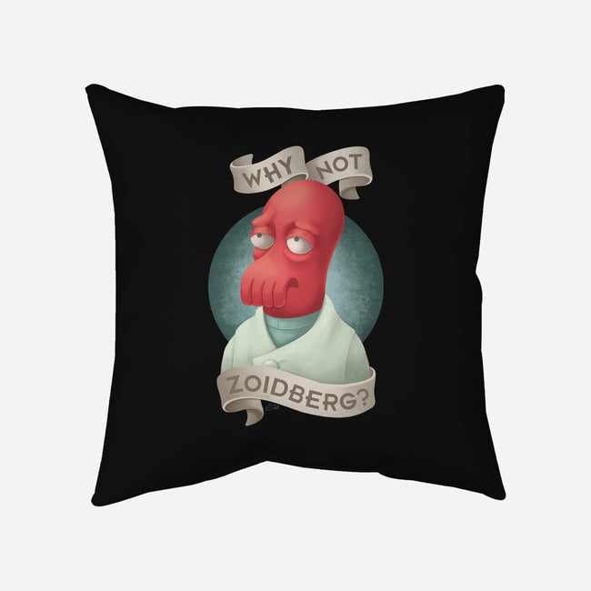 Why Not Zoidberg-None-Removable Cover w Insert-Throw Pillow-ChristaDoodles