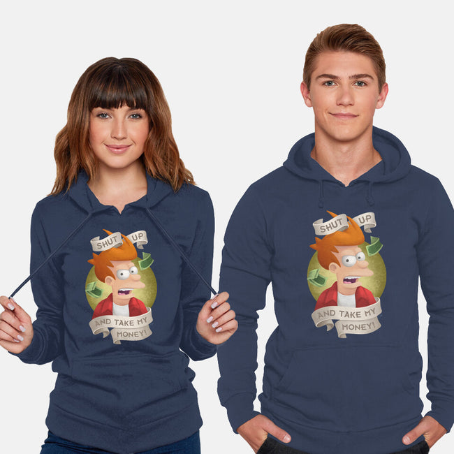 Shut Up And Take My Money-Unisex-Pullover-Sweatshirt-ChristaDoodles