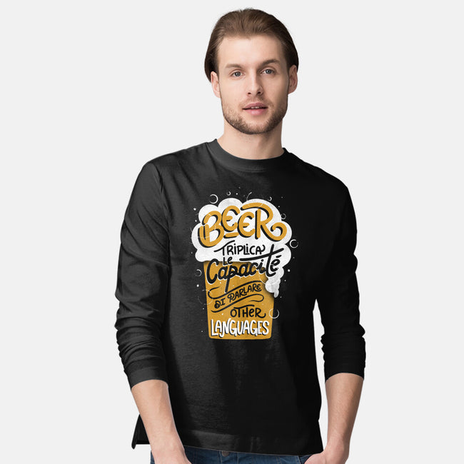 Beer Triplica-Mens-Long Sleeved-Tee-tobefonseca