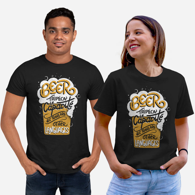 Beer Triplica-Unisex-Basic-Tee-tobefonseca