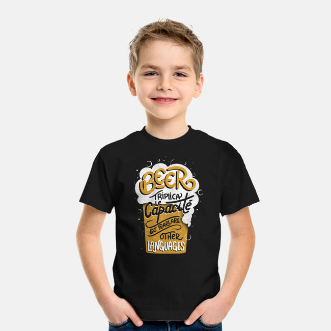 Beer Triplica-Youth-Basic-Tee-tobefonseca