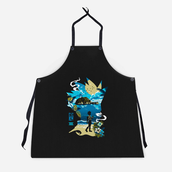 Hunter Funk-Unisex-Kitchen-Apron-Arinesart