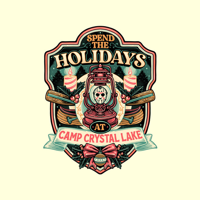 Holiday Camp-None-Fleece-Blanket-glitchygorilla