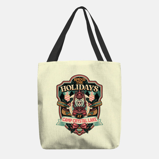 Holiday Camp-None-Basic Tote-Bag-glitchygorilla