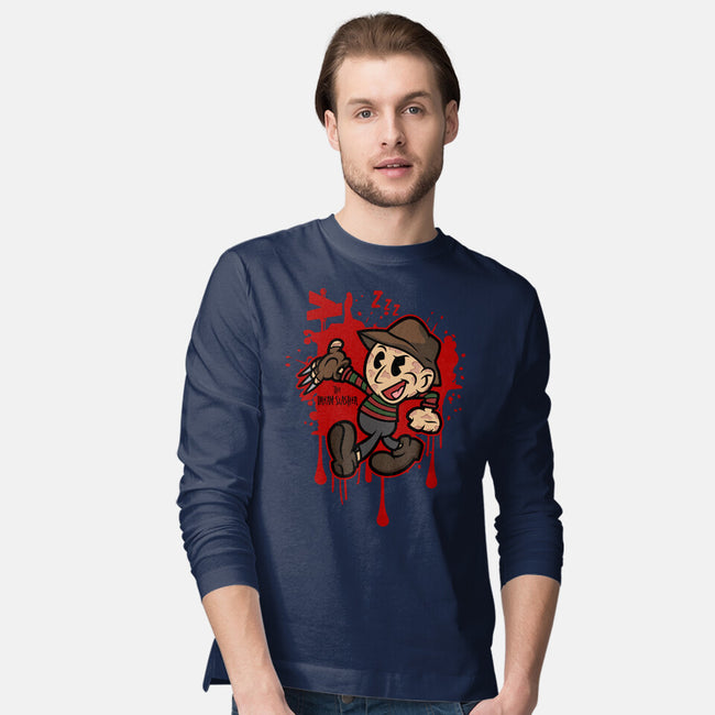 The Dream Slasher-Mens-Long Sleeved-Tee-janlangpoako