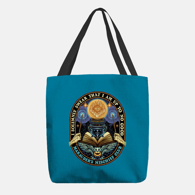 Mischief Club-None-Basic Tote-Bag-glitchygorilla