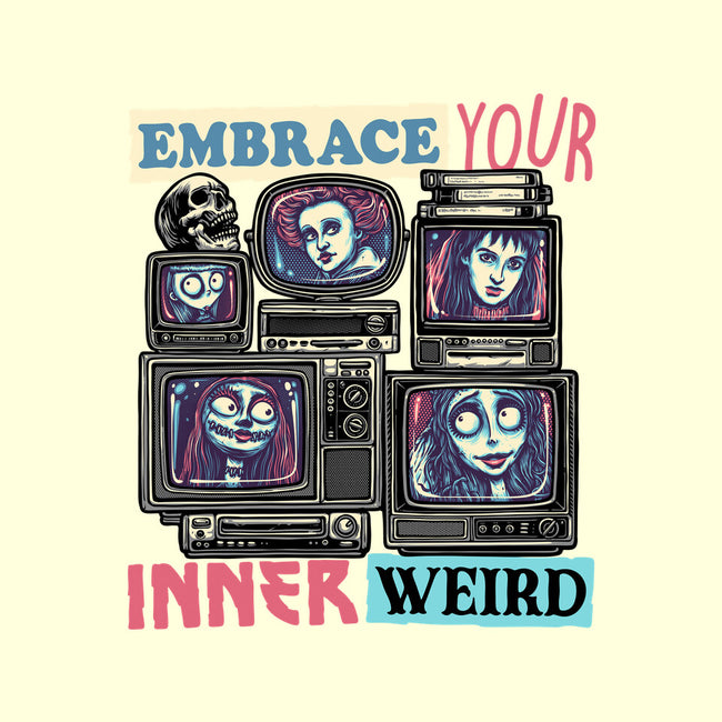 Embrace Your Inner Weird-Unisex-Kitchen-Apron-glitchygorilla