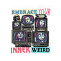 Embrace Your Inner Weird-Unisex-Basic-Tee-glitchygorilla