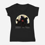 Ninjas-Womens-V-Neck-Tee-Jaydelacruz