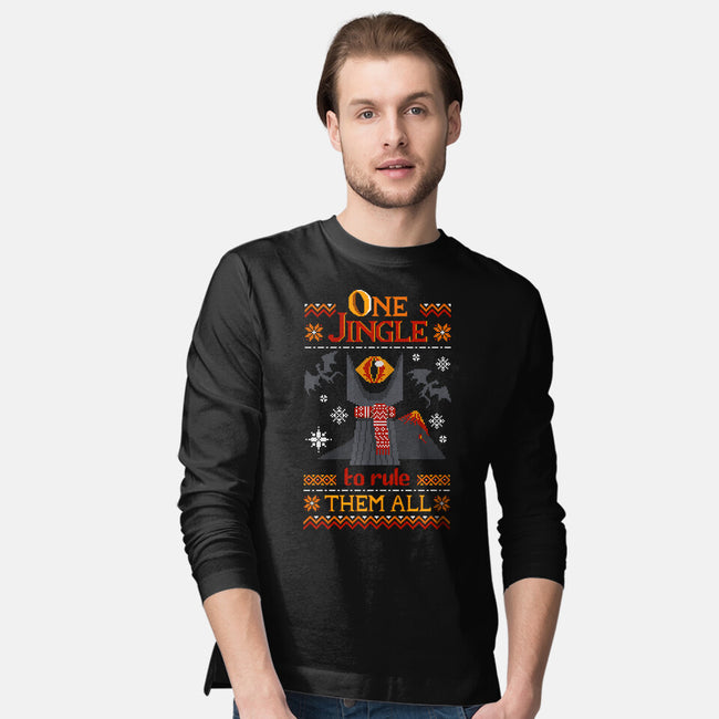 One Jingle-Mens-Long Sleeved-Tee-ricolaa