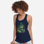 Winter Green Magic-Womens-Racerback-Tank-Vallina84