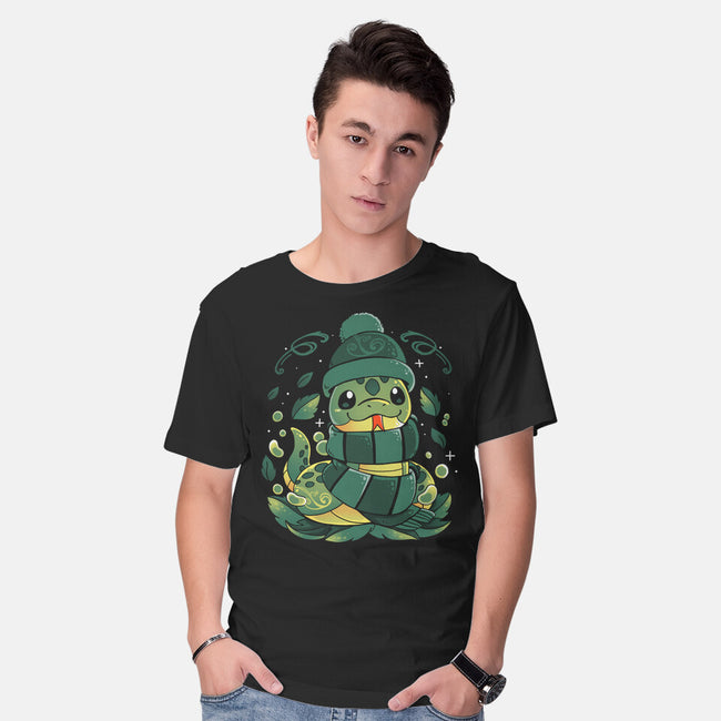 Winter Green Magic-Mens-Basic-Tee-Vallina84