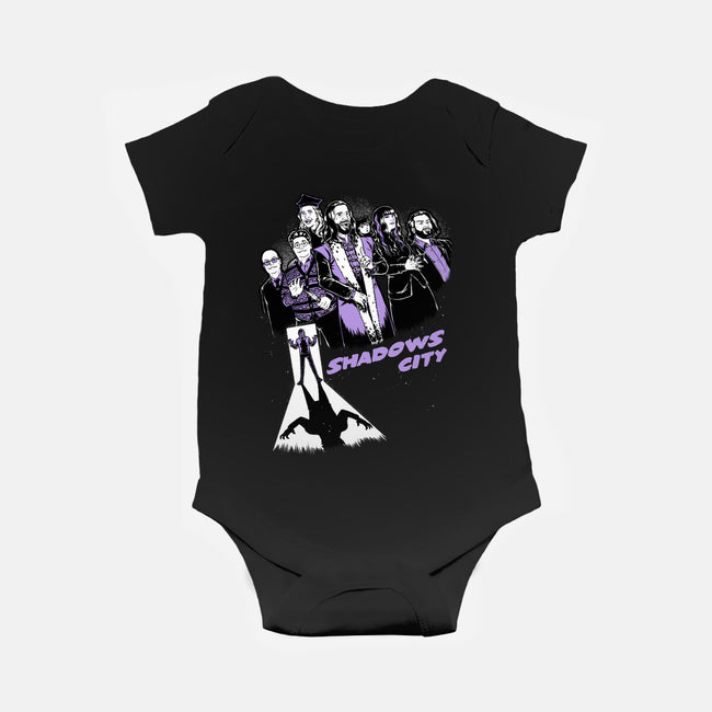 Shadows City-Baby-Basic-Onesie-Studio Mootant