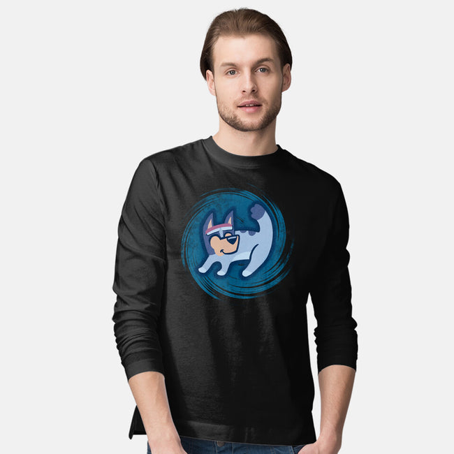 The Blue Queen-Mens-Long Sleeved-Tee-IdeasConPatatas